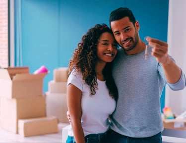 Bankeaz | Young couple happy to get heir first home through Bankeaz
