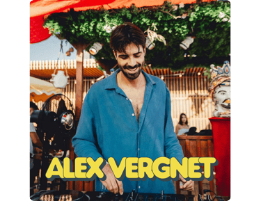 ALEX VERGNET, DJ électro, au ENJOOY Festival 2025, le 20 septembre à Montpellier 