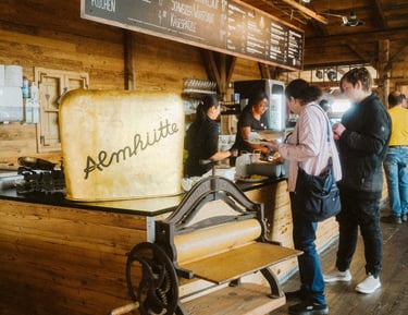 Catering in der Alm auf dem Messegelände Friedrichshafen