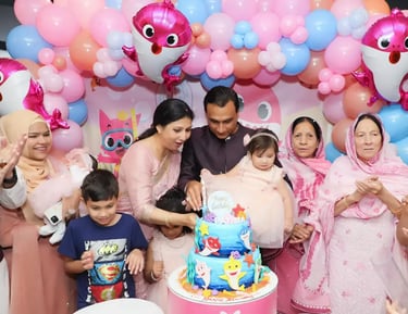 Birthday Photography in dubai Picture Taken by Mirroless Photo studio