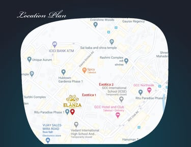 Location Salasar Elanza Mira Road East