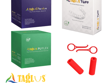 Laminas termoplásticas Taglus para alineadores y retenedores en Ecuador