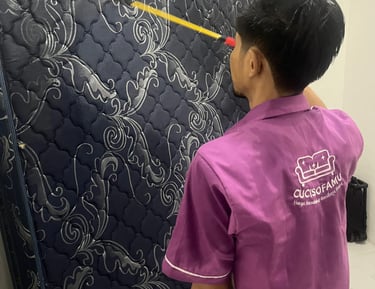Jasa Cuci Kasur bebas tungau oleh cucisofamu.com
