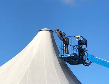 fabric structure service and maintenance
