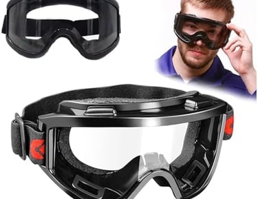 Gafas Seguridad Protectoras aislantes transparentes