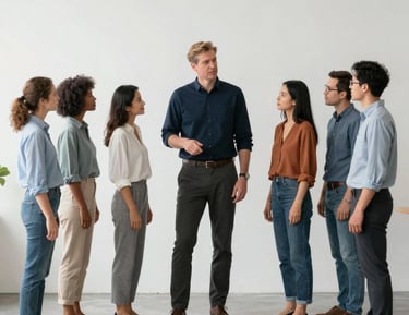Close-up of hands holding a tablet displaying the six pillars of lifestyle medicine.