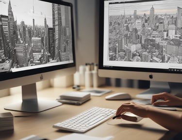 Close-up of telecommunications equipment with blue and orange cables.