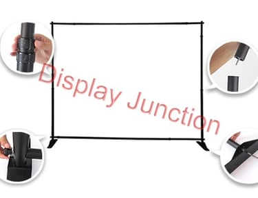 installation of adjustable backdrop