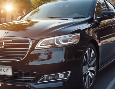 A close-up of high-quality detailing tools.