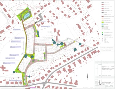 Projet technique - plan terrier voirie