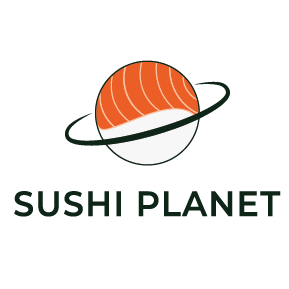 Sushi Planet - logo principale représentant un sushi en forme de planète