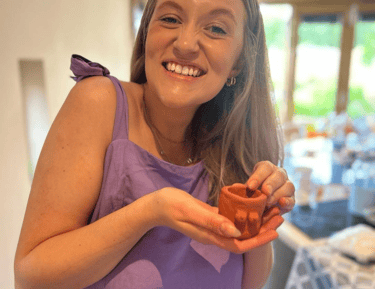 Clay boob pot workshop UK