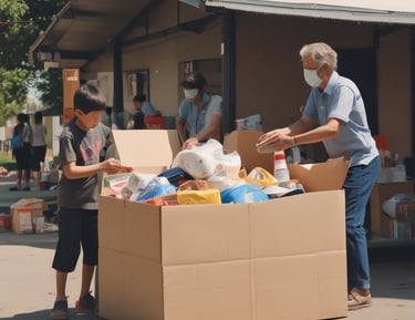 A simple donation button on a mobile screen, inviting quick giving.