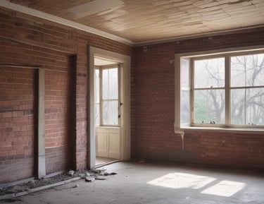 A freshly refurbished kitchen with modern fittings and warm lighting.