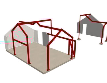 3D Model of Steelwork