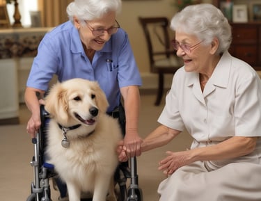 A peaceful group discussion in a cozy room focusing on ethical living principles.