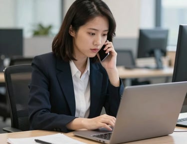 An energetic team brainstorming ideas with sticky notes on a glass wall.