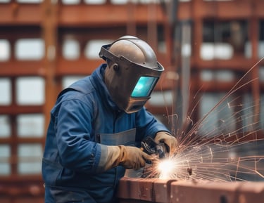 Port workers loading technical supplies labeled IMPA onto a ship.