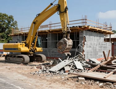 Gestão de obras e projetos, orçamentos e planejamento, gestão de custos