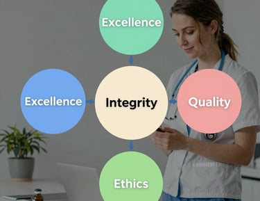 A delivery truck loaded with medical supplies ready for distribution.