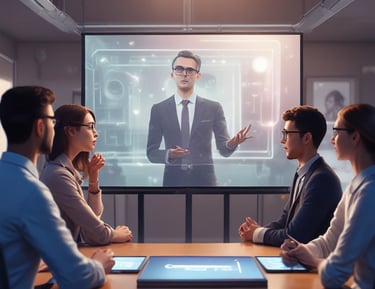 A peaceful campus area showing traditional Islamic architecture blended with modern facilities.