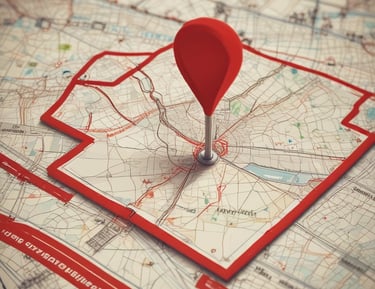 A friendly business owner happily answering phone calls in a bright office.
