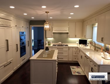 Complete home renovation in Mount Prospect IL with updated interior and modern finishes
