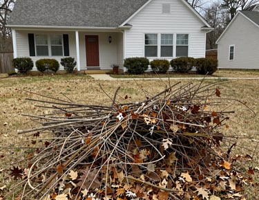 Yard debris removal Cherokee County Georgia