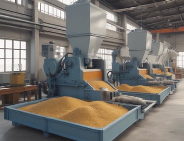 Freshly harvested crops neatly packed and ready for shipment.