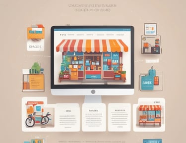 A designer sketching wireframes and layout ideas on paper with a pencil.
