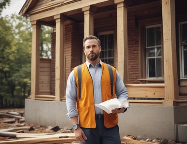 A professional mortgage advisor consulting with a client over paperwork.