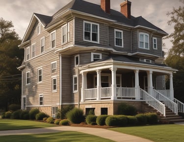 A property manager inspecting a modern kitchen during a routine maintenance check.