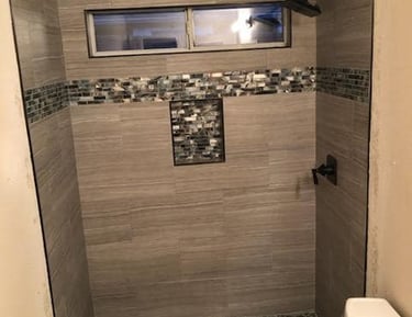 Affordable Showers specializes in bathroom remodeling, tub-to-shower conversions, vinyl showers,