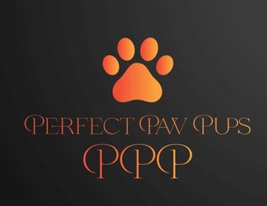 Shih Tzu Maltese Mal-Shi Puppies Perfect Paw Pups Logo