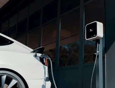 Infrastructure de recharge pour véhicules électriques en milieu commercial à Montréal,