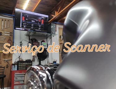 a motorcycle with a tv screen and a tv