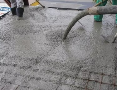 concreto para fundação