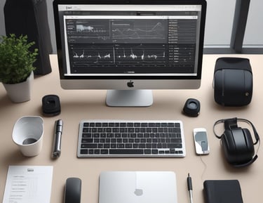Lifestyle shot of a male influencer showcasing athleisure wear in an urban outdoor environment.