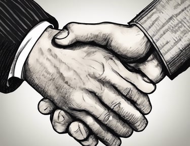 a man in a hoodie holding out his hand