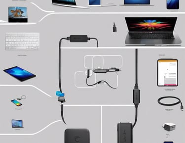 a bunch of tools that are on a rack