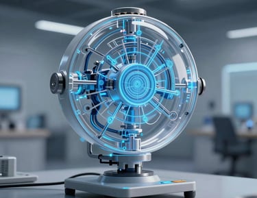 Blockchain ledger visual with secure, transparent transaction blocks linked together.