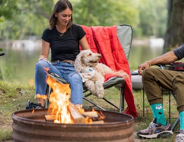 waterfront campground Lake Erie Ontario
