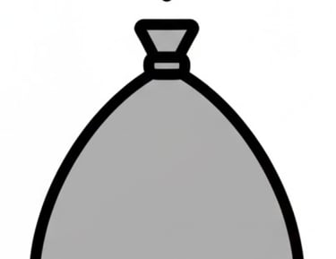 ballon with arrow pointing to knot