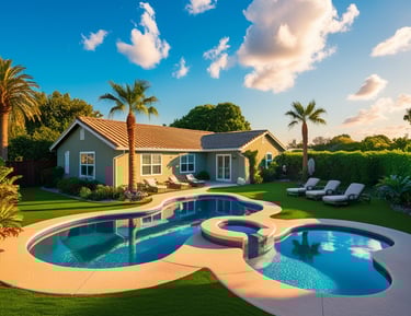backyard custom pool