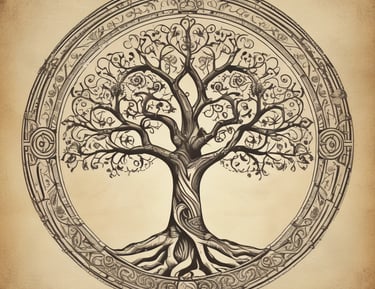 A modern architectural space featuring a ceiling with two elongated skylights allowing natural light to stream in. A sign with bold letters spells out 'TRAVEL IS MY THERAPY' and is prominently displayed across the ceiling. The walls are a smooth off-white with several small, modern wall lights evenly spaced along them. A wooden railing can be seen at the bottom of the image.