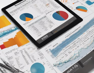 white and blue labeled box