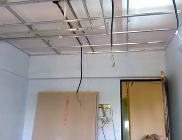 Modern LED lighting and fancy switchboard fitting team in Maharashtra.