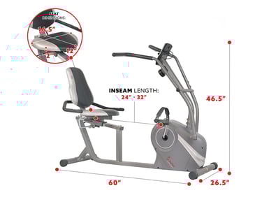 recumbent bike details