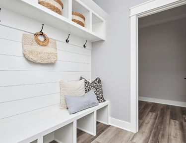 Amish Custom Mudroom Cabinets