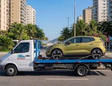 Reboque para carro de luxo
